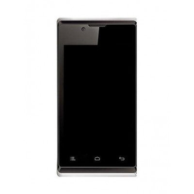 Lcd Frame Middle Chassis For Hitech Amaze S305 Black By - Maxbhi Com