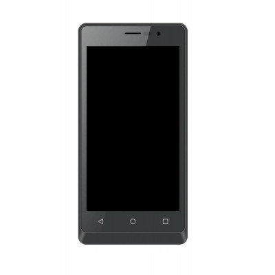 Lcd Frame Middle Chassis For Intex Aqua Secure Silver By - Maxbhi Com