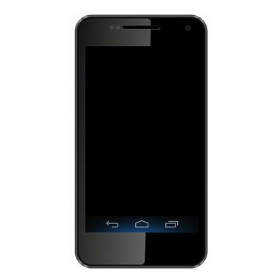 Lcd Frame Middle Chassis For Micromax A90s Black By - Maxbhi Com