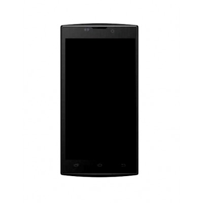 Lcd Frame Middle Chassis For Nexian Nv45 Black By - Maxbhi Com