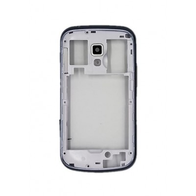 Lcd Frame Middle Chassis For Samsung Galaxy S Duos 2 S7582 Black By - Maxbhi Com