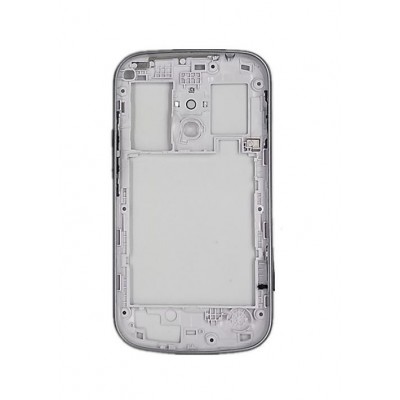 Lcd Frame Middle Chassis For Samsung Galaxy S Duos 2 S7582 White By - Maxbhi Com
