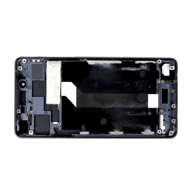 Lcd Frame Middle Chassis For Wiko Highway 4g Blue By - Maxbhi Com