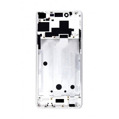 Lcd Frame Middle Chassis For Wiko Highway 4g White By - Maxbhi Com
