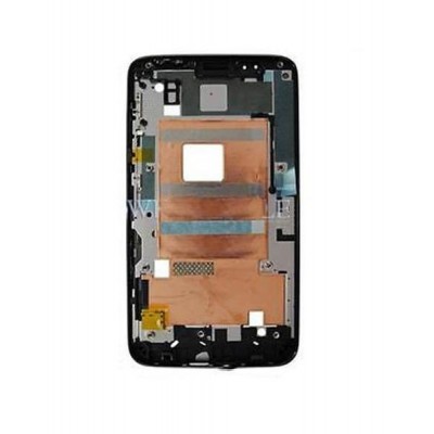 Lcd Frame Middle Chassis For Htc Hd7 Black By - Maxbhi Com