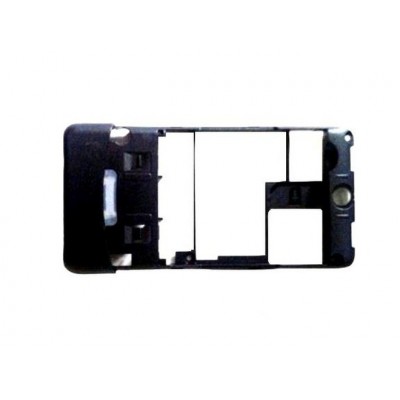 Lcd Frame Middle Chassis For Sony Ericsson W205 Windy Blue By - Maxbhi Com