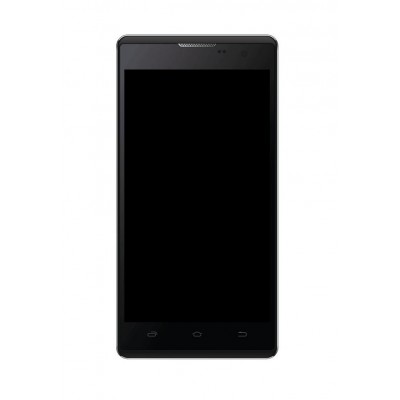 Lcd Frame Middle Chassis For Intex Cloud String Hd White By - Maxbhi Com