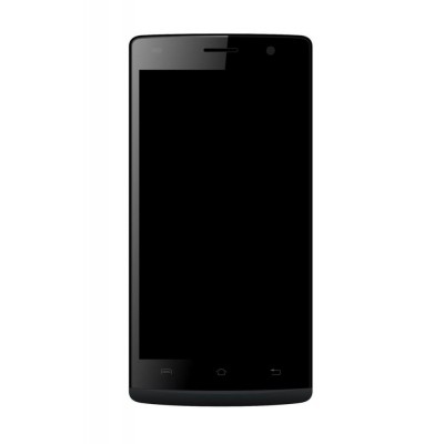 Lcd Frame Middle Chassis For Lava Iris Fuel 25 Black By - Maxbhi Com