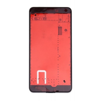 Lcd Frame Middle Chassis For Microsoft Lumia 650 Dual Sim Black By - Maxbhi Com