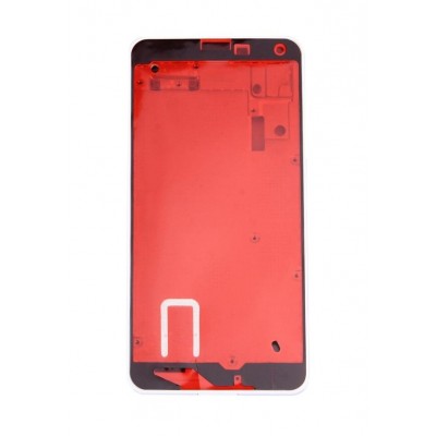 Lcd Frame Middle Chassis For Microsoft Lumia 650 Dual Sim White By - Maxbhi Com