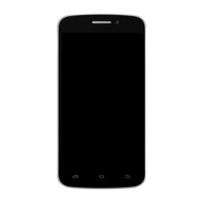 Lcd Frame Middle Chassis For Spice Mi501 Black By - Maxbhi Com