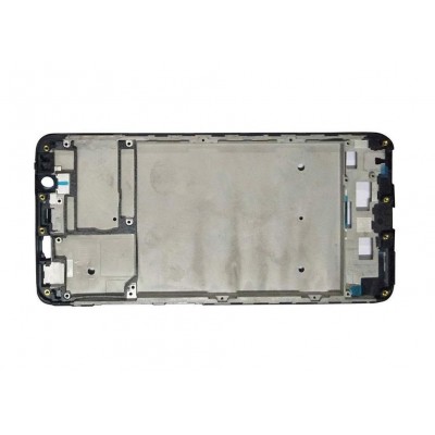 Lcd Frame Middle Chassis For Vivo Y75 Black By - Maxbhi Com