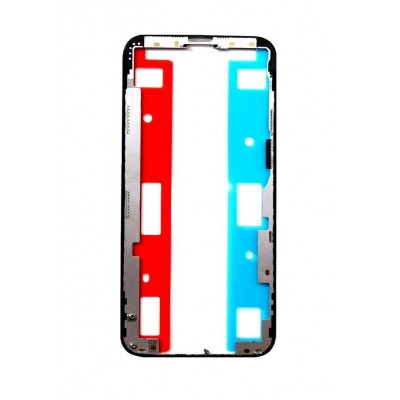 Lcd Frame Middle Chassis For Apple Iphone Xc Black By - Maxbhi Com