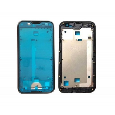 Lcd Frame Middle Chassis For Blackview Bv5000 Black By - Maxbhi Com