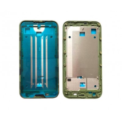 Lcd Frame Middle Chassis For Blackview Bv5000 White By - Maxbhi Com
