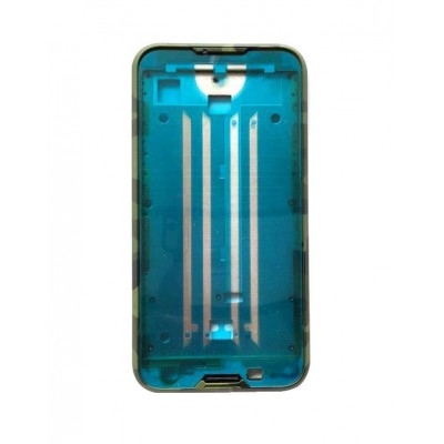 Lcd Frame Middle Chassis For Blackview Bv5000 White By - Maxbhi Com