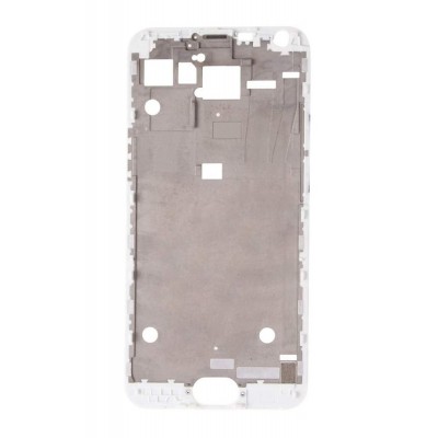 Lcd Frame Middle Chassis For Meizu Mx5e White By - Maxbhi Com