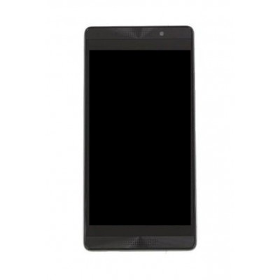 Lcd Frame Middle Chassis For Micromax Canvas Fire 4g Plus Q412 White By - Maxbhi Com