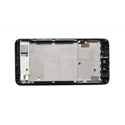 Lcd Frame Middle Chassis For Blu R2 Plus Black By - Maxbhi Com