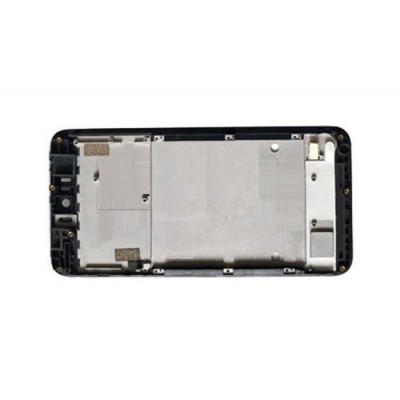 Lcd Frame Middle Chassis For Blu R2 Plus White By - Maxbhi Com