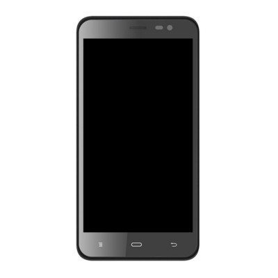 Lcd Frame Middle Chassis For Phicomm Clue 630 Black By - Maxbhi Com