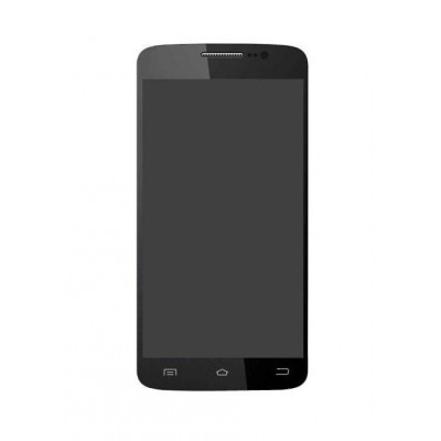 Lcd Frame Middle Chassis For Spice Mi550 Pinnacle Stylus White By - Maxbhi Com