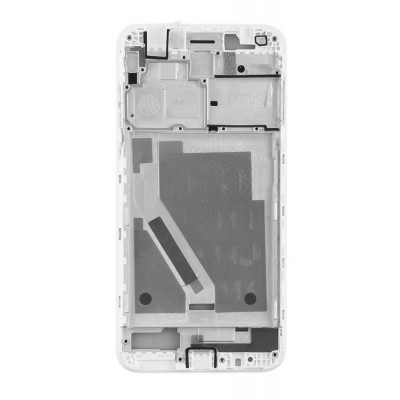 Lcd Frame Middle Chassis For Huawei Honor 6a Pro Silver By - Maxbhi Com