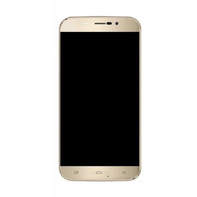 Lcd Frame Middle Chassis For Umi Rome X Black By - Maxbhi Com