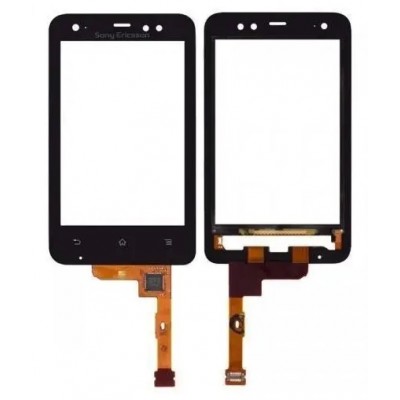 Touch Screen Digitizer For Sony Ericsson Xperia Active St17i Black By - Maxbhi Com