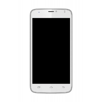 Lcd Frame Middle Chassis For Intex Aqua I14 Black By - Maxbhi Com