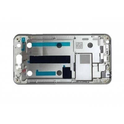 Lcd Frame Middle Chassis For Meizu Pro 5 32gb Black By - Maxbhi Com