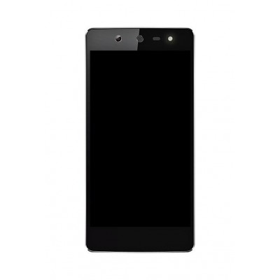 Lcd Frame Middle Chassis For Micromax Canvas Selfie 3 Q348 Blue By - Maxbhi Com