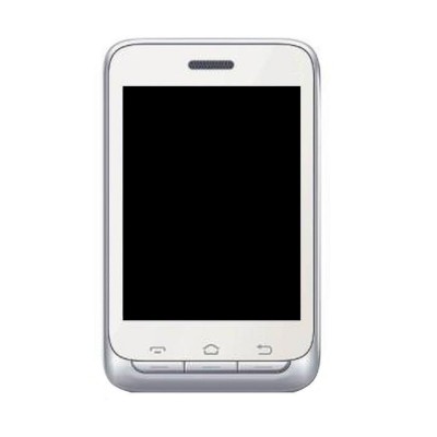 Lcd Frame Middle Chassis For Iball Aura 2b Black By - Maxbhi Com