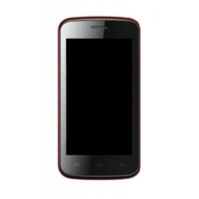 Lcd Frame Middle Chassis For Intex Cloud Y12 Black By - Maxbhi Com
