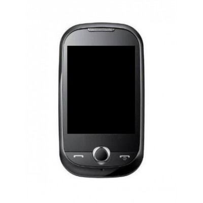 Lcd Frame Middle Chassis For Samsung Corby Wifi Yellow By - Maxbhi Com
