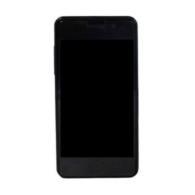 Lcd Frame Middle Chassis For Gamma Iris X5 Black By - Maxbhi Com