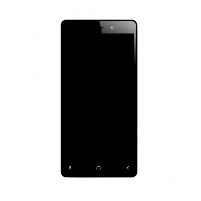 Lcd Frame Middle Chassis For Qmobile Noir Z4 White By - Maxbhi Com