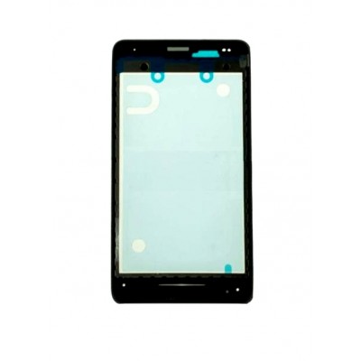 Lcd Frame Middle Chassis For Sony Ericsson Xperia E1 D2005 Black By - Maxbhi Com