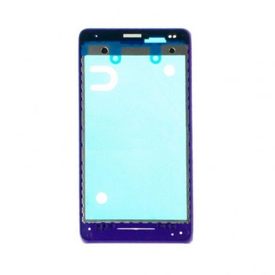 Lcd Frame Middle Chassis For Sony Ericsson Xperia E1 D2005 Purple By - Maxbhi Com