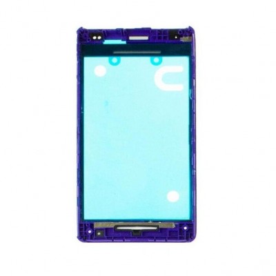 Lcd Frame Middle Chassis For Sony Ericsson Xperia E1 D2005 Purple By - Maxbhi Com