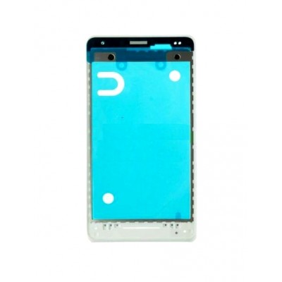 Lcd Frame Middle Chassis For Sony Ericsson Xperia E1 D2005 White By - Maxbhi Com