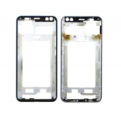 Lcd Frame Middle Chassis For Oukitel K6 Blue By - Maxbhi Com