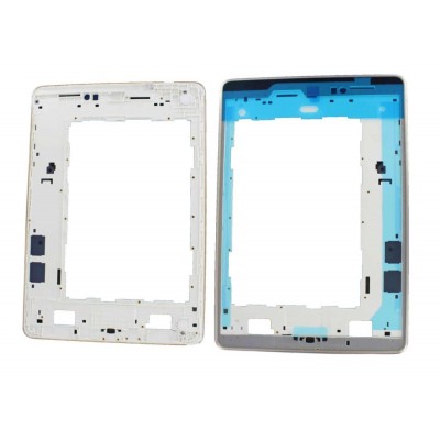 Lcd Frame Middle Chassis For Samsung Galaxy Tab A And S Pen White By - Maxbhi Com
