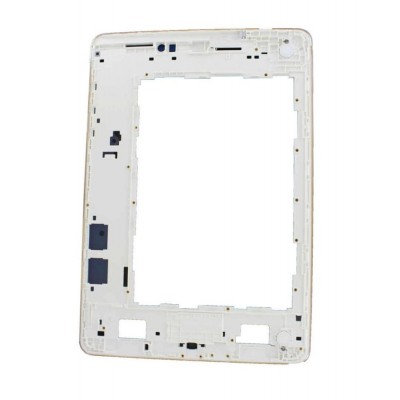 Lcd Frame Middle Chassis For Samsung Galaxy Tab A And S Pen White By - Maxbhi Com