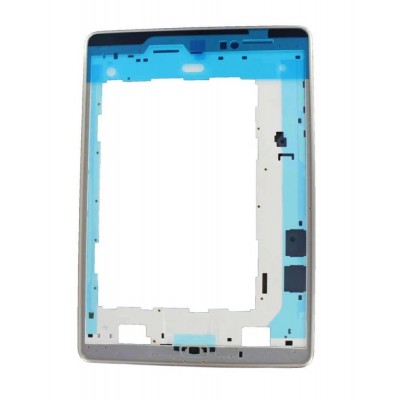 Lcd Frame Middle Chassis For Samsung Galaxy Tab A And S Pen White By - Maxbhi Com