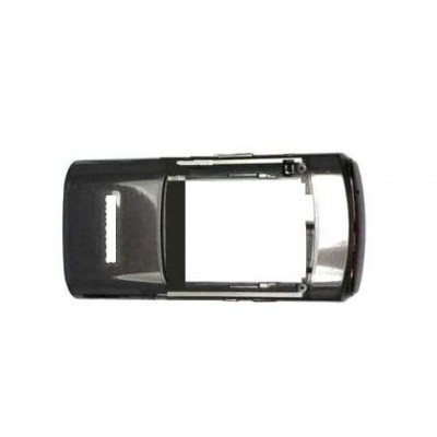 Lcd Frame Middle Chassis For Samsung S8300 Ultratouch Red By - Maxbhi Com