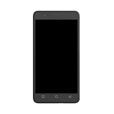 Lcd Frame Middle Chassis For Zen Admire Buzz White By - Maxbhi Com