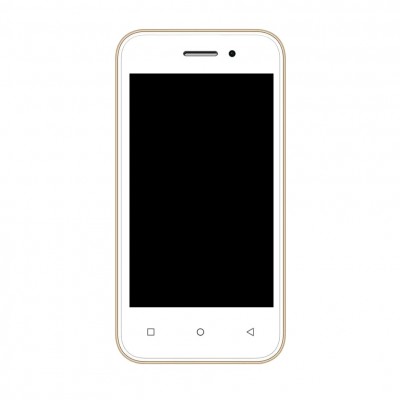 LCD Frame Middle Chassis for Zen Admire Glow Black