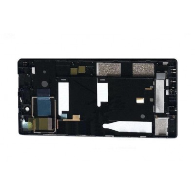 Lcd Frame Middle Chassis For Lenovo Vibe X2 Pro White By - Maxbhi Com