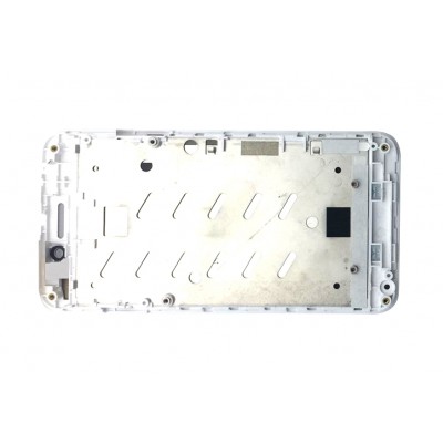Lcd Frame Middle Chassis For Prestigio Multiphone 5400 Duo Black By - Maxbhi Com